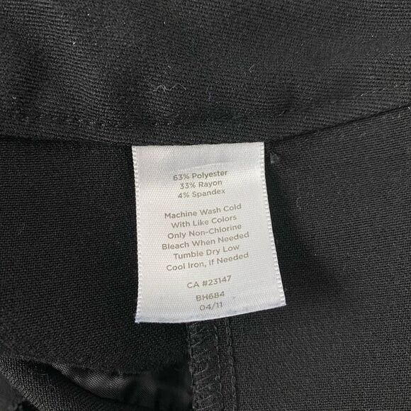 Talbots Signature Black Dress Trouser size 12 - Picture 4 of 5